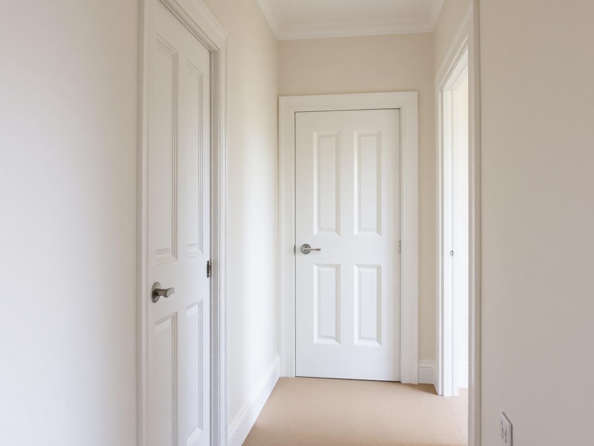 New internal doors and skirting fitted in a Croydon hallway